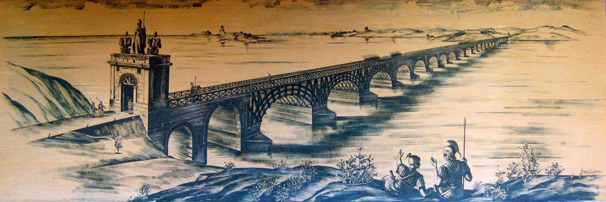 большепролетный мост Траяна